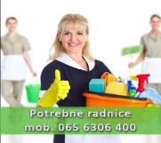 Potrebne radnice za čišćenje